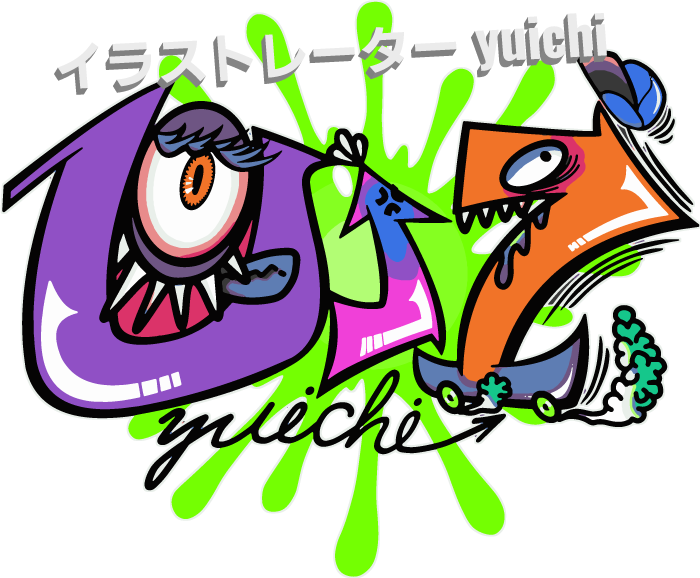 ストリート系のイラストやオリジナルグッズの制作依頼なら豊川市の「イラストレーターyuichi」
