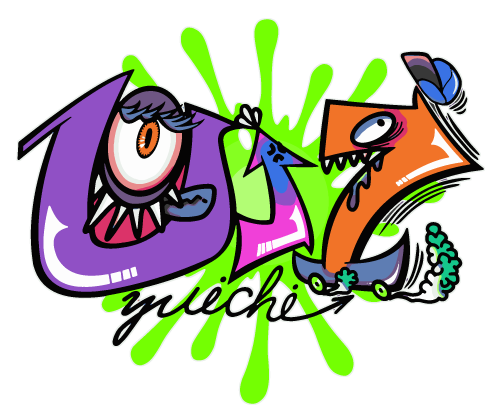 ストリート系のイラストやオリジナルグッズの制作依頼なら豊川市の「イラストレーターyuichi」