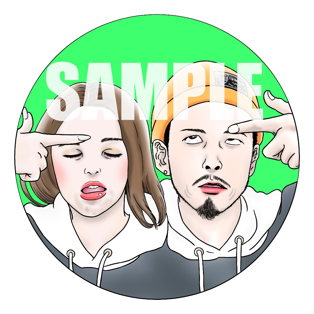 SNSアイコン用イラスト